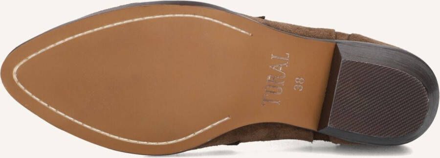 TORAL Enkellaarsjes Dames Sonia Maat: 37 Materiaal: Suède Kleur: Bruin - Foto 2