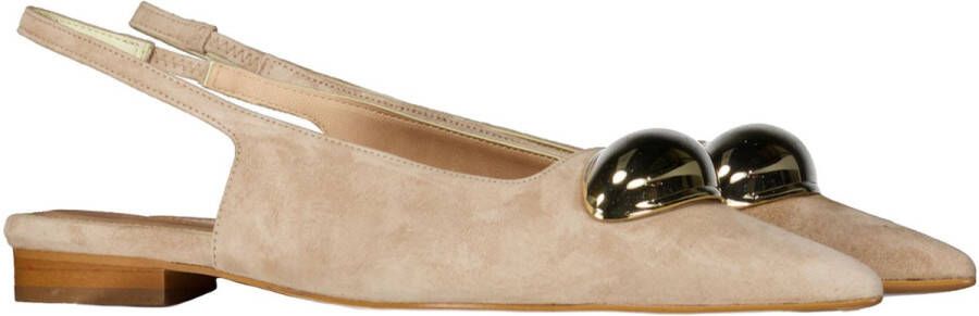 Toral Taupe Muiltjes Taupe Tl-carole