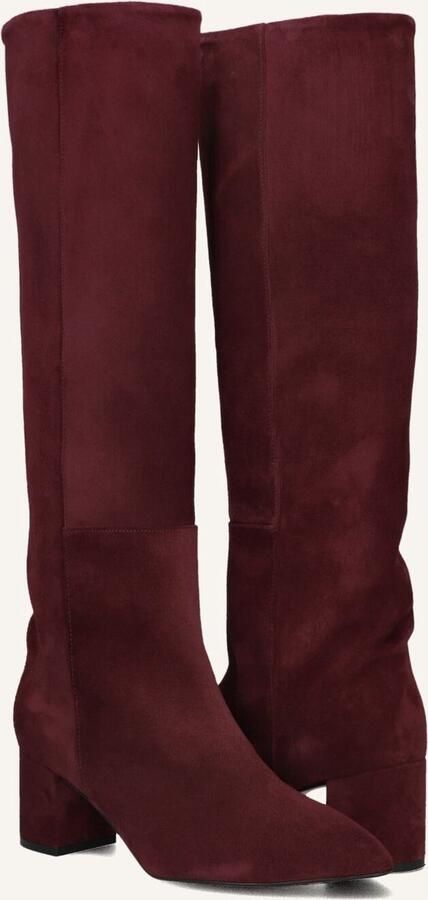 TORAL Hoge Laarzen Dames 12776 Maat: 38 Materiaal: Suède Kleur: Rood - Foto 2