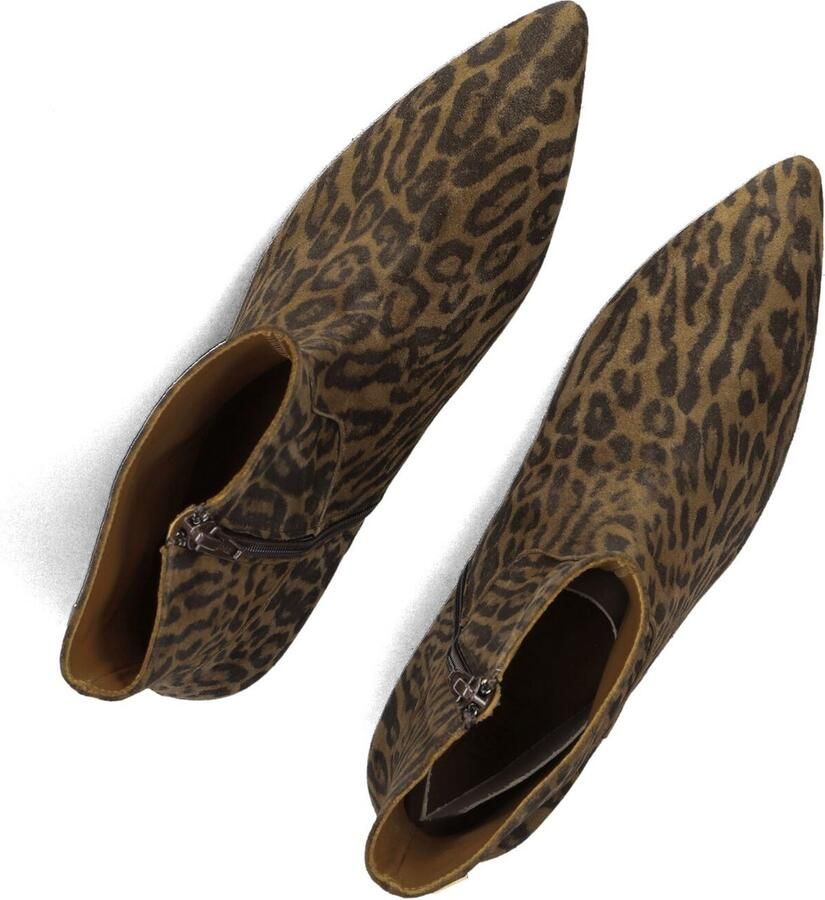 Toral Belinda Enkellaarsjes Enkelboots met rits Dames Bruin