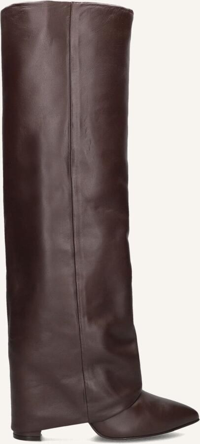 TORAL Hoge Laarzen Dames Berta Maat: 38 Materiaal: Leer Kleur: Bruin - Foto 4