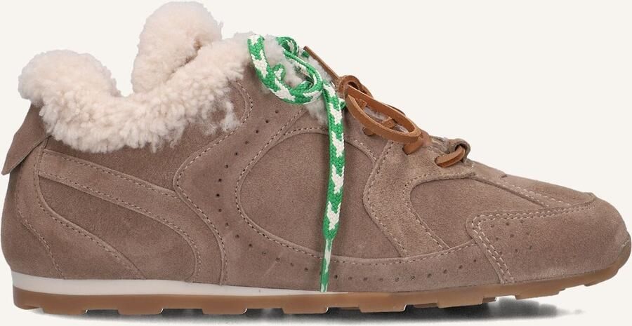 TORAL Lage Sneakers Dames Bosco Maat: 36 Materiaal: Suède Kleur: Beige