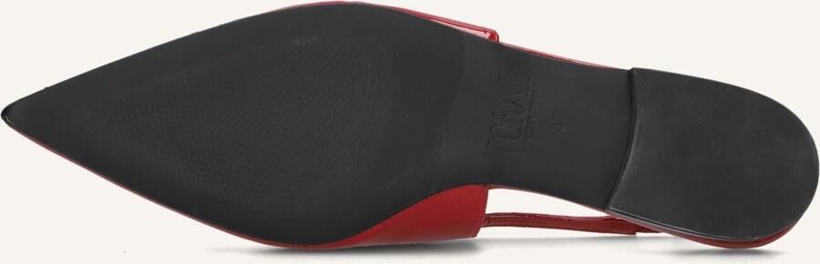 TORAL Slingbacks Dames Carole Maat: 37 Materiaal: Lakleer Kleur: Rood - Foto 3