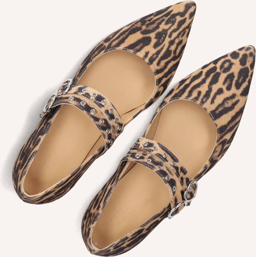 TORAL Ballerina Dames Coeur Maat: 42 Materiaal: Suède Kleur: Bruin - Foto 3