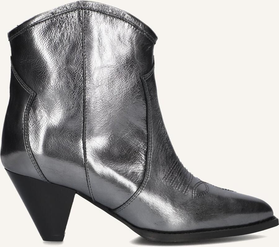 TORAL Enkellaarsjes Dames Cream Maat: 38 Materiaal: Leer Kleur: Zilver - Foto 2