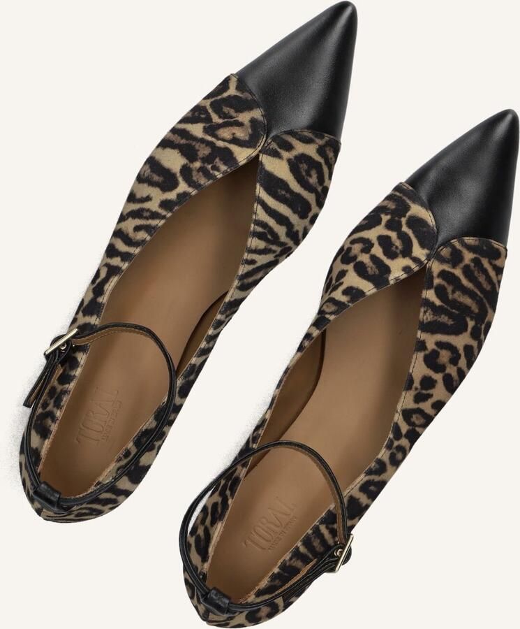 TORAL Ballerina Dames Cristelle Maat: 38 Materiaal: Suède Kleur: Bruin - Foto 2