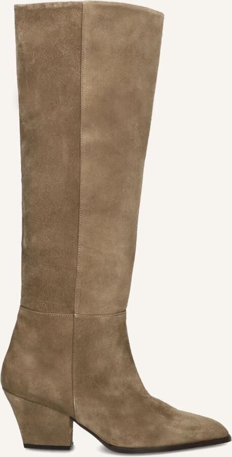 TORAL Hoge Laarzen Dames Dakota Maat: 37 Materiaal: Suède Kleur: Camel - Foto 2