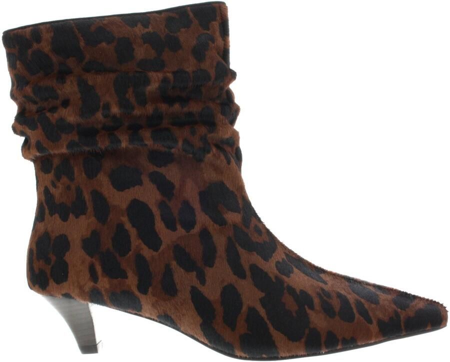 Toral Dames Enkellaars Basilia Leopardo Cognac