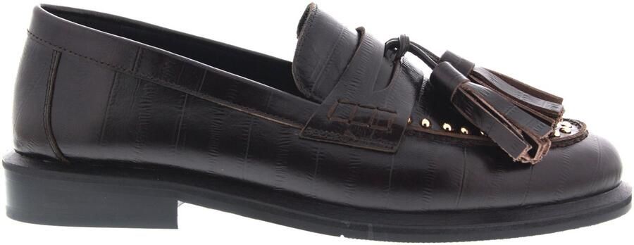 Toral Dames Instappers & Ballerina's Billy Dark Brown Donkerbruin