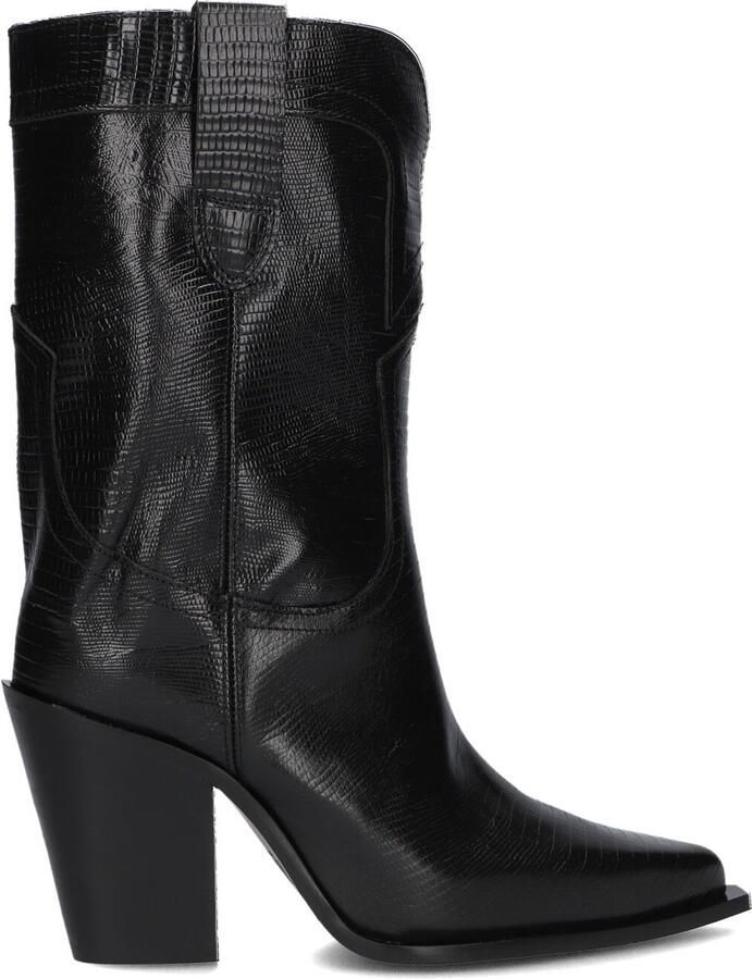 TORAL Cowboylaarzen Dames Helga Maat: 37 Materiaal: Leer Kleur: Zwart - Foto 2