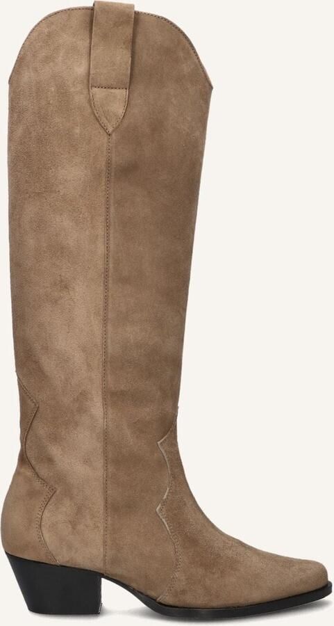 TORAL Cowboylaarzen Dames Indie Maat: 40 Materiaal: Suède Kleur: Taupe - Foto 2