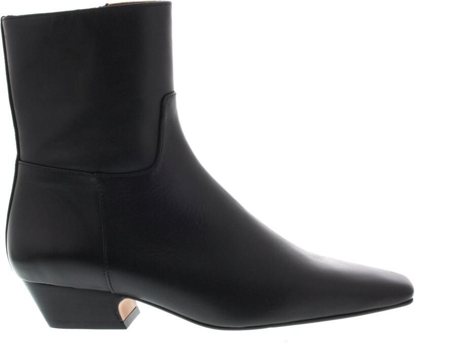 TORAL Enkellaarsjes Dames Irene Maat: 40 Materiaal: Leer Kleur: Zwart - Foto 2