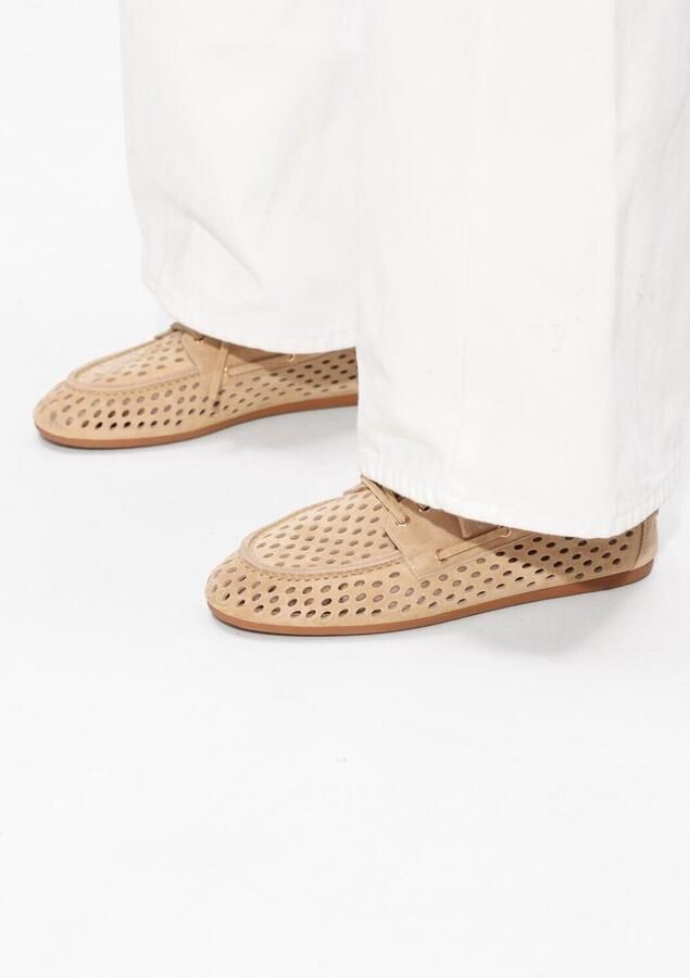 TORAL Veterschoenen Dames Karmel Maat: 40 Materiaal: Suède Kleur: Beige - Foto 6