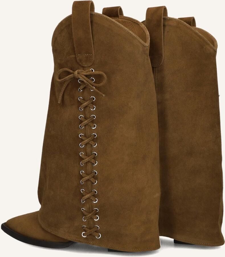 TORAL Hoge Laarzen Dames Kim Maat: 36 Materiaal: Suède Kleur: Bruin - Foto 2