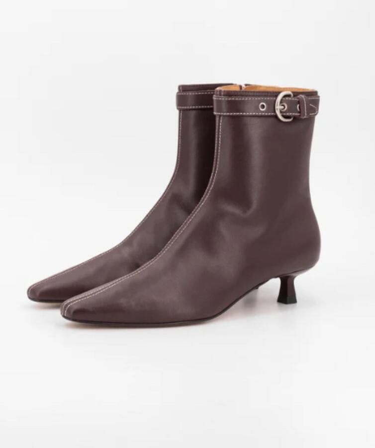 Toral Laarzen Bordeaux Enkellaarzen Bordeaux Tl-cadence