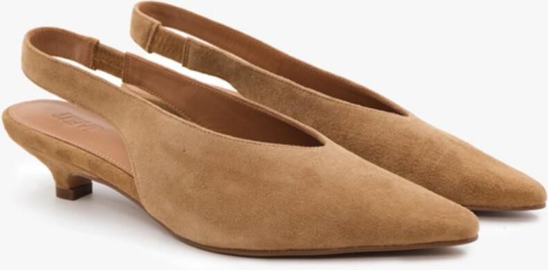 TORAL Slingbacks Dames Lenore Maat: 39 Materiaal: Suède Kleur: Camel - Foto 6