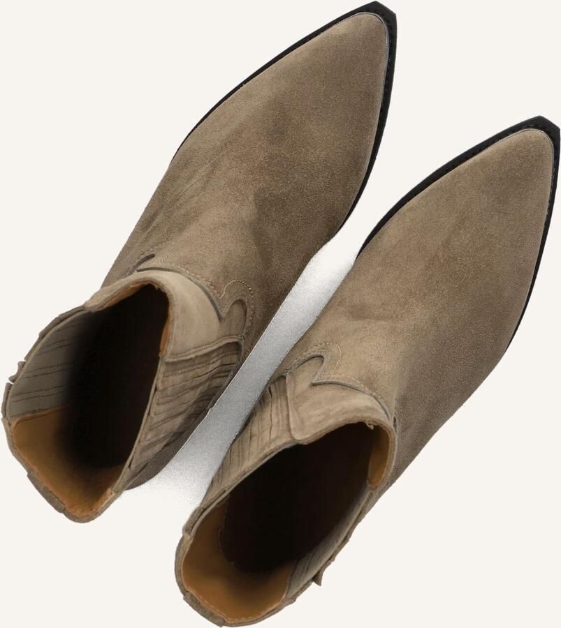 TORAL Enkellaarsjes Dames Lisen Maat: 41 Materiaal: Suède Kleur: Taupe - Foto 2