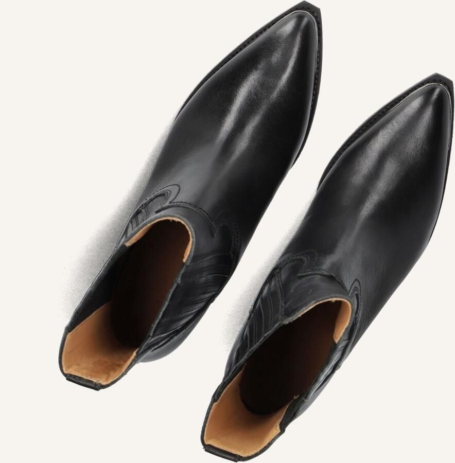 TORAL Enkellaarsjes Dames Lisen Maat: 38 Materiaal: Leer Kleur: Zwart - Foto 2