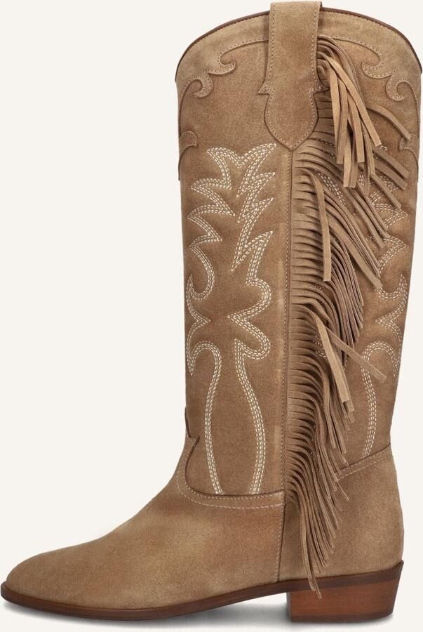 TORAL Cowboylaarzen Dames Luan Maat: 39 Materiaal: Suède Kleur: Camel - Foto 6