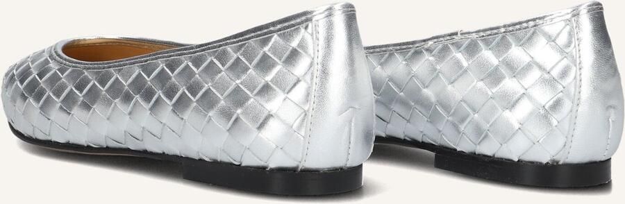 Toral Ballerinas Dames Magda Loafer Metallic Silver in staalgrijs - Foto 2