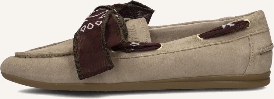 TORAL Mocassins Dames Nahua Bandana Suède Beige - Foto 6