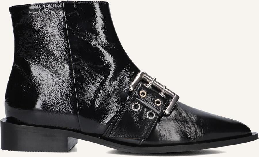 TORAL Enkellaarsjes Dames Nicole Maat: 38 Materiaal: Lakleer Kleur: Zwart