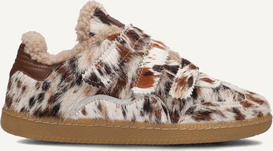 TORAL Lage Sneakers Dames Rem-fury Maat: 37 Materiaal: Ponyhair Kleur: Bruin