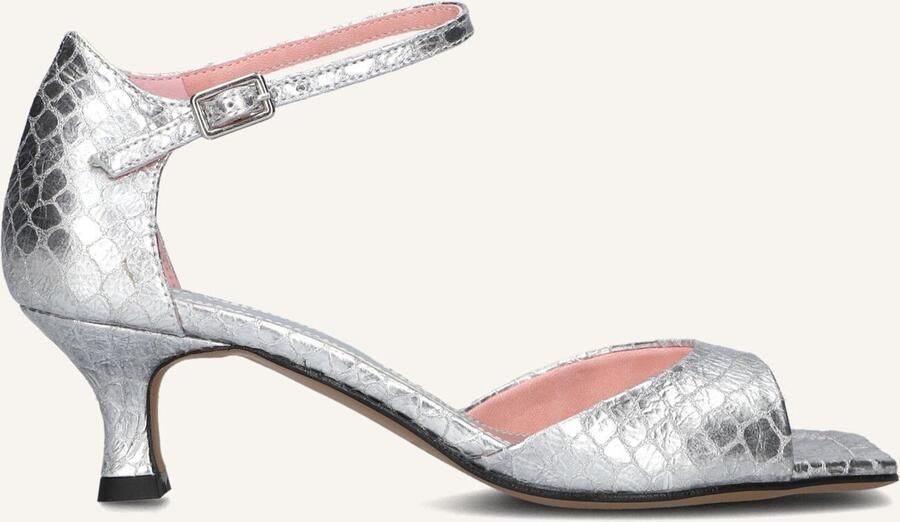 TORAL Dames Rubby Maat: 38 Materiaal: Leer Kleur: Zilver - Foto 2