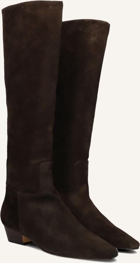 TORAL Hoge Laarzen Dames Sasha Maat: 36 Materiaal: Suède Kleur: Bruin