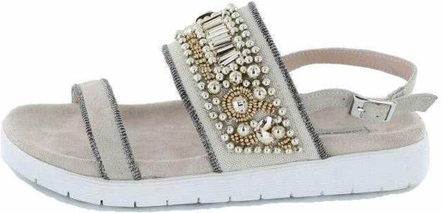 Tosca Blu Shoes 1714 beige dames sandalen beige