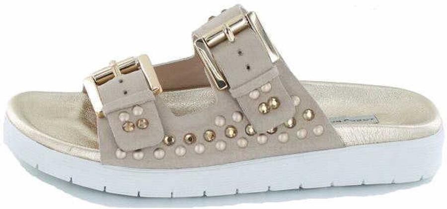 Tosca Blu Shoes 1715 cipria dames slippers beige