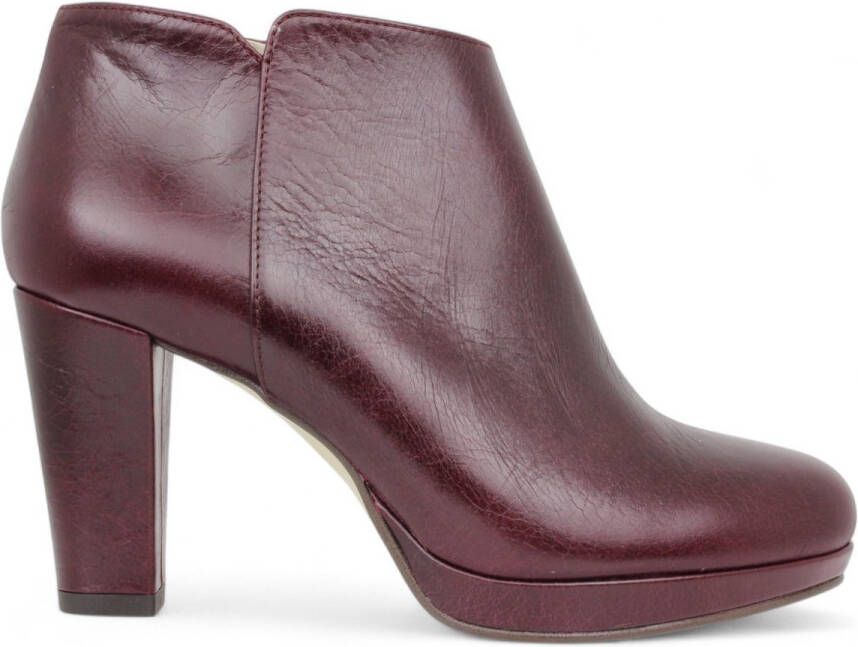 TŌZEN.studio Noë Shoes Nadra Enkellaars Burgundy