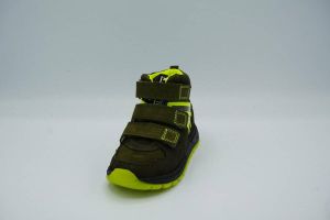 Track Style 321830 Army 5 groene sneaker met klittenband