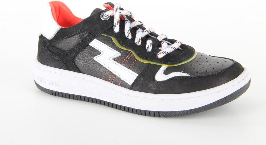 Track Style 322365-W2 jongens veterschoenen zwart