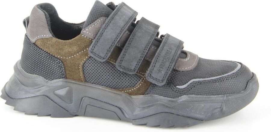 Track Style 322864-589W2 jongens klittenbandschoenen zwart
