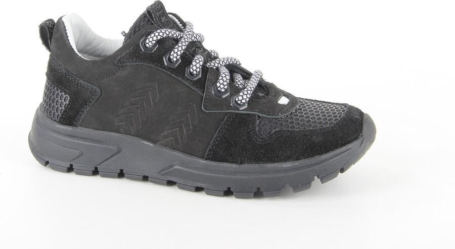 Track Style 322900-589W2 jongens veterschoenen zwart