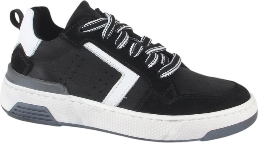 Track Style 324897-489W3 jongens veterschoenen zwart
