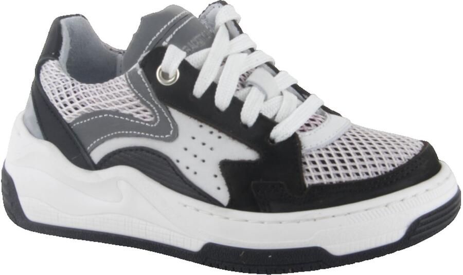 Track Style 326350-589W5 jongens veterschoenen zwart