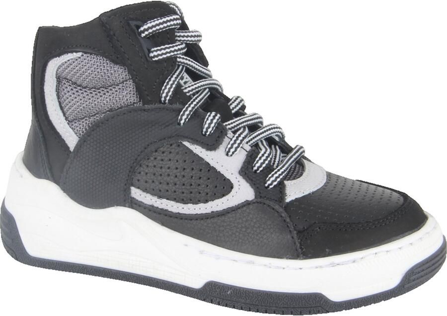 Track Style 326875-589W6 jongens veterboots zwart