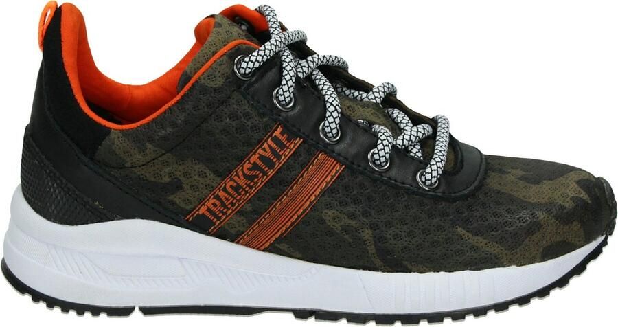 Track Style Trackstyle 320381~~~~~~~~~~~~~~~~~~~~~~~~ JongensLage schoenenKindersneakers Groen