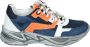 Track Style Trackstyle 323370~~~~~~~~~~~~~~~~~~~~~~~~ Lage schoenen Blauw - Thumbnail 1