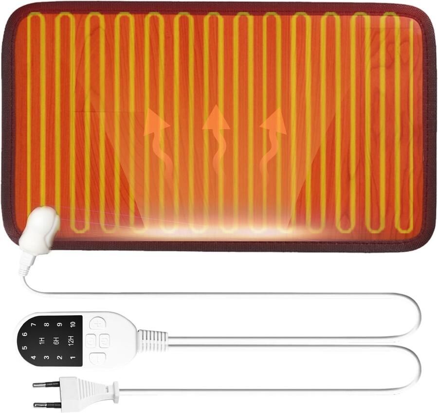 Traders Elektrische Verwarmde Pantoffels USB Verwarming Warme Voetverwarmers Zachte Pantoffels voor Heren Herbruikbaar Voor Thuis en Koude Dagen