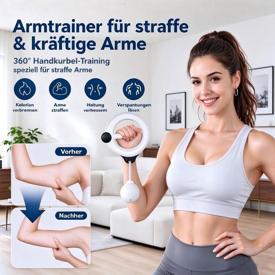 Trainer 360° met handcrank