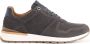 Travelin ' Brampton Lage heren sneakers 100% leer en ademend Donkergrijs - Thumbnail 2