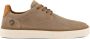 Travelin ' Chetton Suede leren herensneakers Veterschoenen Zand Beige leer - Thumbnail 1