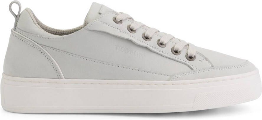 Travelin ' Croft Damessneakers 100% leer Veterschoenen Wit