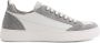 Travelin ' Croft Herensneakers 100% leer Veterschoenen Wit-grijs - Thumbnail 1