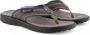 Travelin ' Fiksdal Heren Teenslipper Outdoor- Sport- en Wandelsandalen met Profielzool Grijs - Thumbnail 1