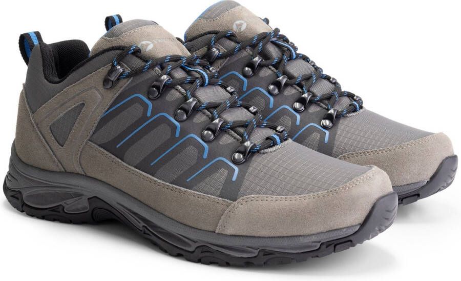 Travelin ' Grasten Low Lage wandelschoenen heren Waterdicht Grijs