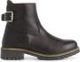 Travelin ' Kammerfoss wolgevoerde boots Leren enkellaarsjes dames Donkerbruin leer - Thumbnail 2